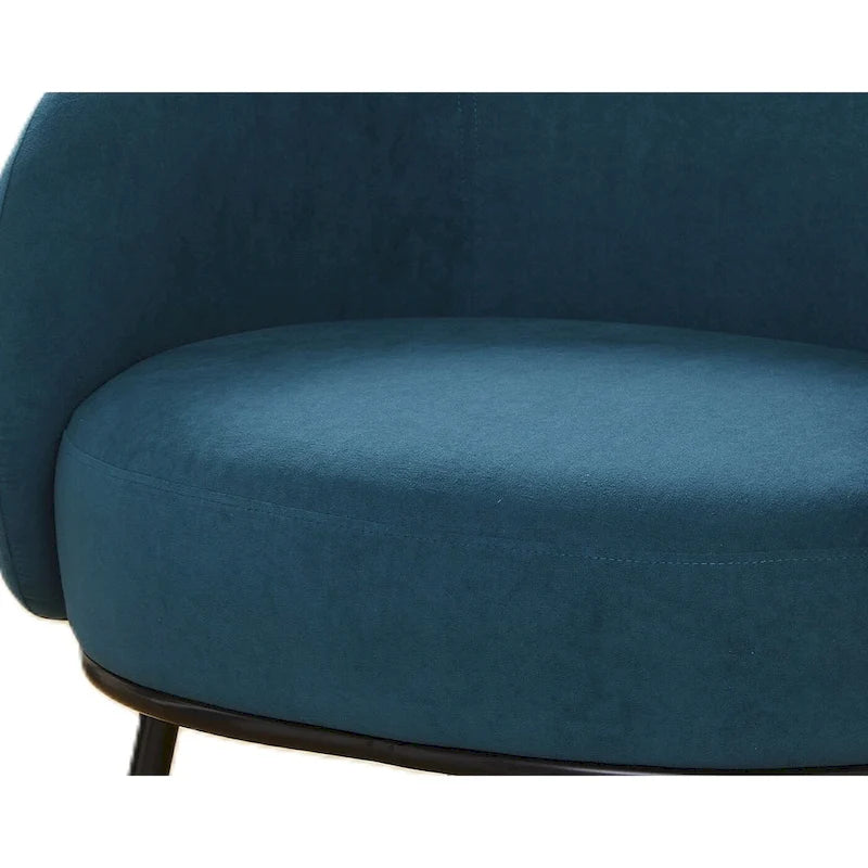 Fauteuil d'appoint d'intérieur Barrel Back Mid-Century