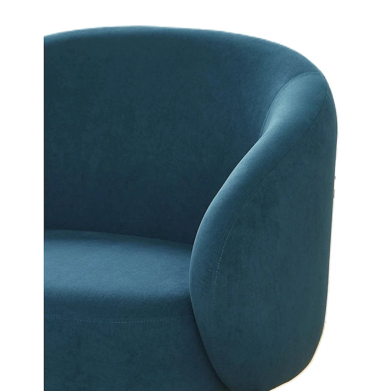 Fauteuil d'appoint d'intérieur Barrel Back Mid-Century