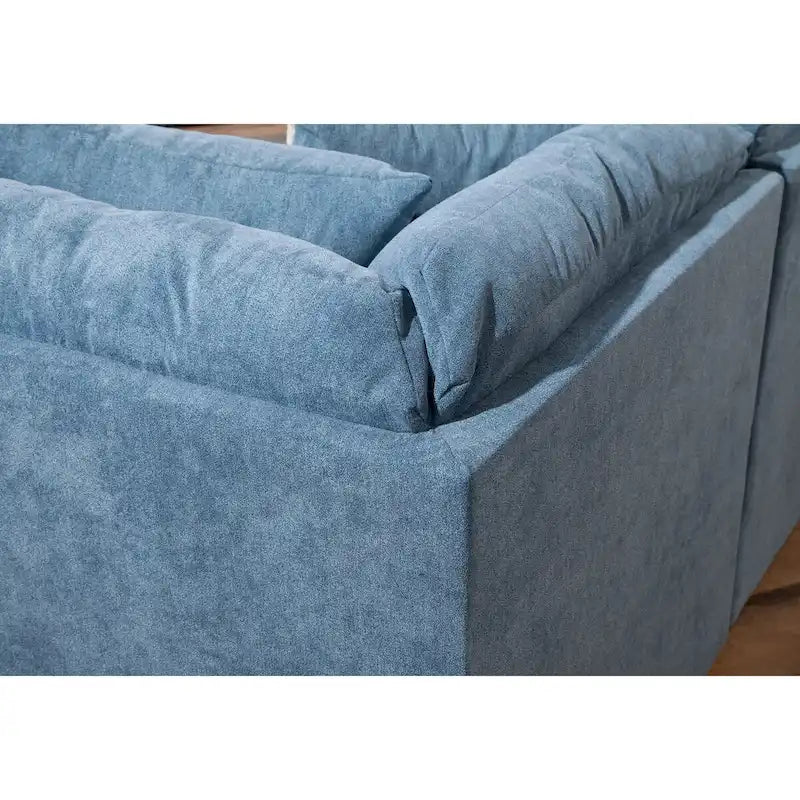Canapé en U (avec 4 coussins décoratifs)