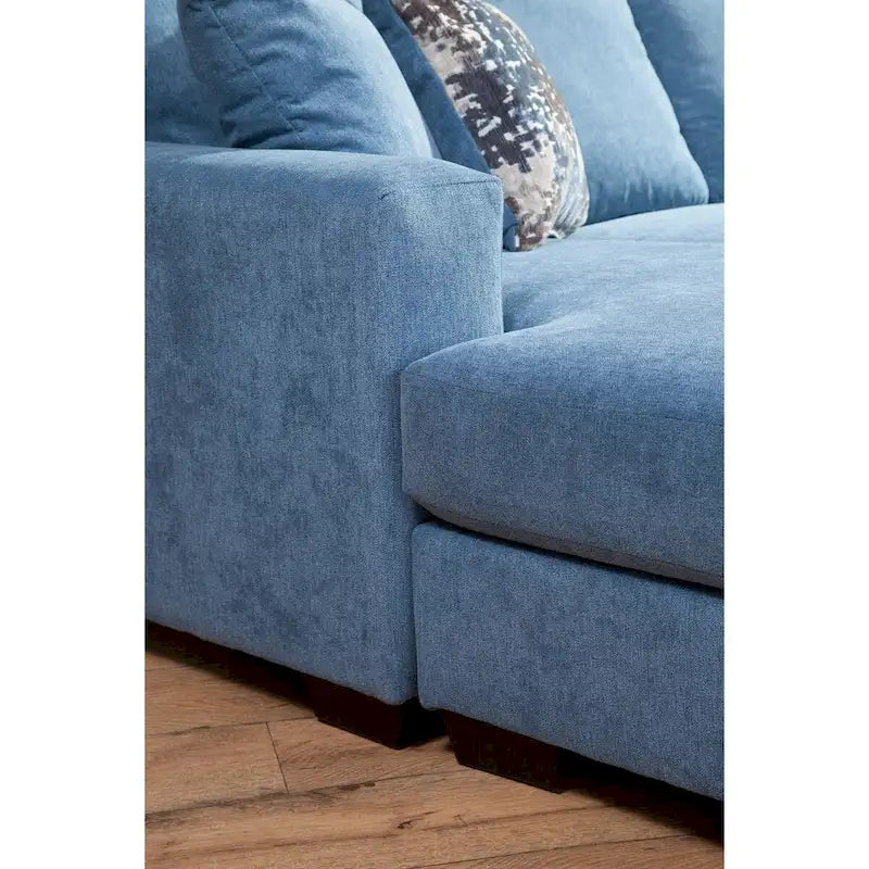 Canapé en U (avec 4 coussins décoratifs)
