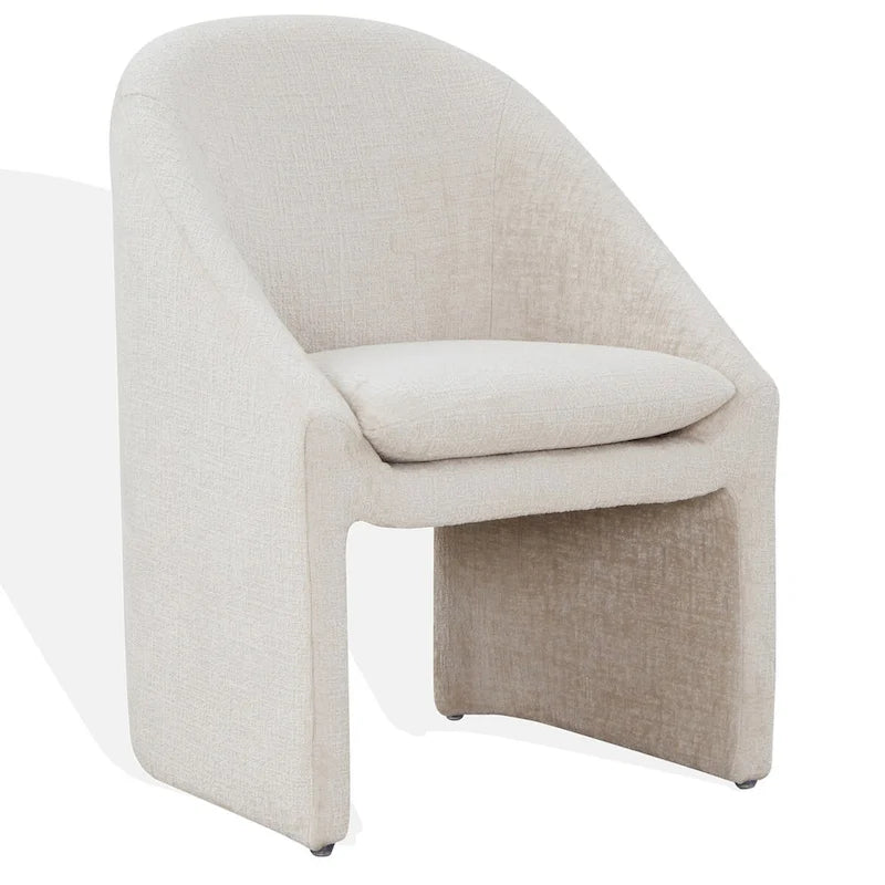 Chaise de salle à manger en chenille