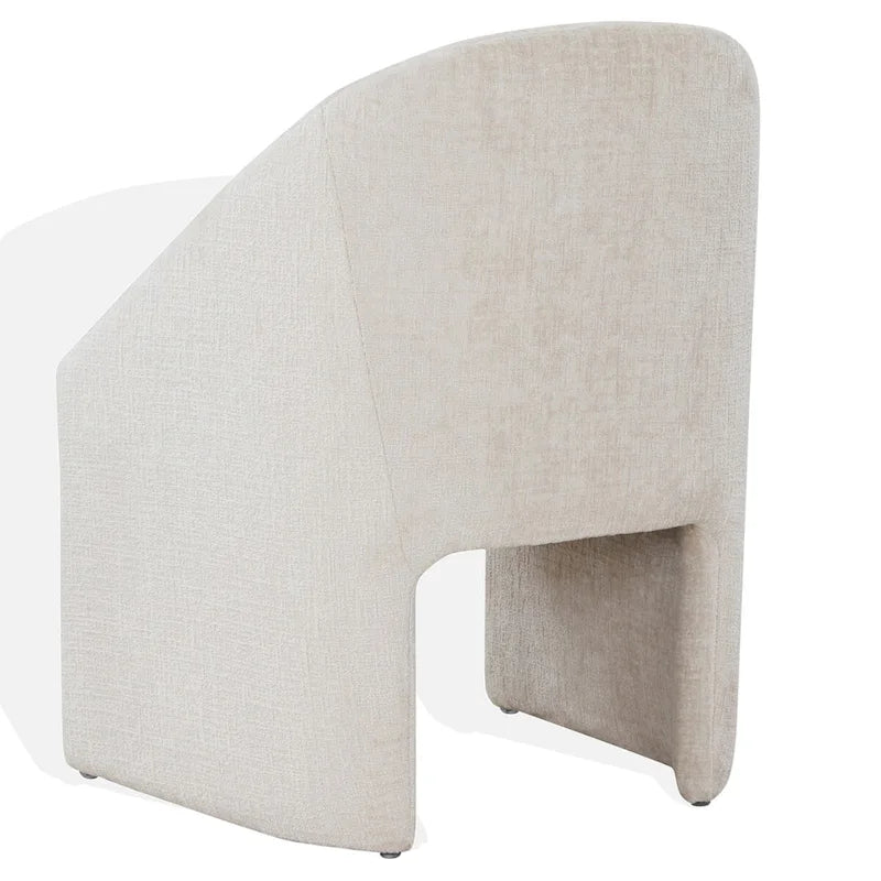 Chaise de salle à manger en chenille
